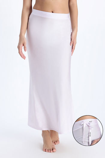 Buy Zivame Shimmer Stretchy Saree Underskirt  - Orchid Hush